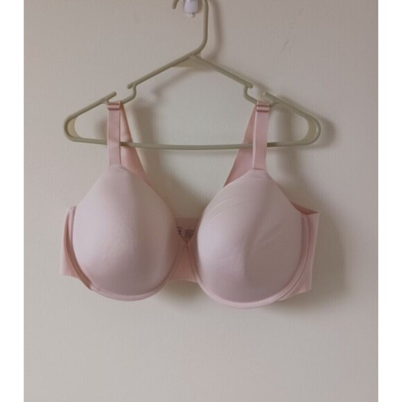 Soma Vanishing 360 Perfect Coverage Bra Padded Underwire Light Pink 42DD - Picture 1 of 5